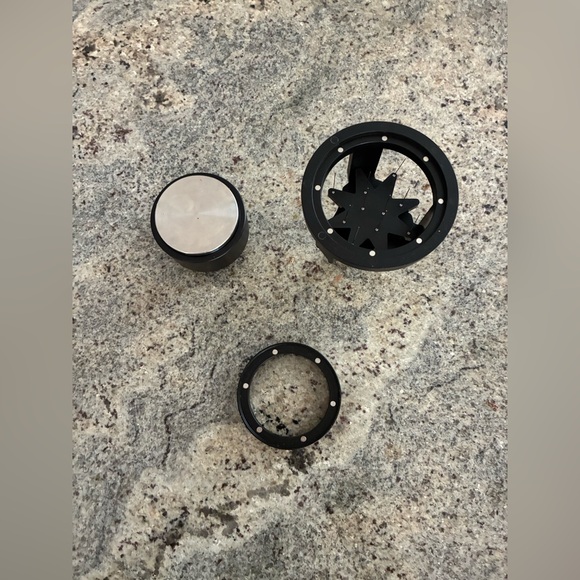 58mm Coffee Espresso Tamper Needle Spinning Distributor Magnetic Dosing Funnel - Picture 3 of 10